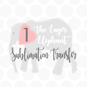 1 Sublimation Transfer(Heat Press Only)