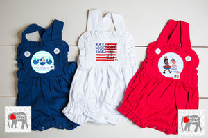 Girls Ruffle Knit Sunsuit Bubble