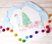 Blue Toddler Raglan