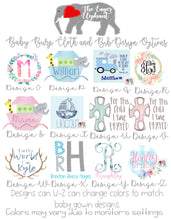 100% Polyester Dye-Pressed Personalized Name Baby Gown