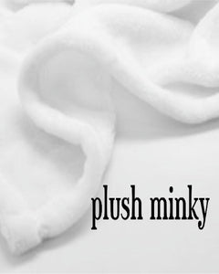 Personalized Name & Monogram Fleece Baby Blanket