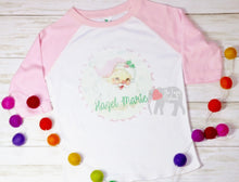 Pink Toddler Raglan