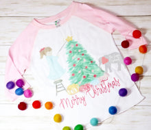 Pink Toddler Raglan