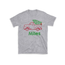Holiday Truck Sketch Boys Shirt